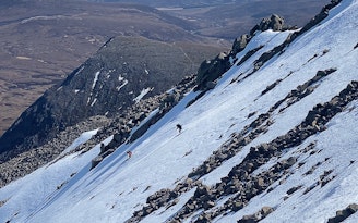 George Treble and Gavin Carruthers skiing Coire an t-Sabhail  off Cairn Toul.jpg
